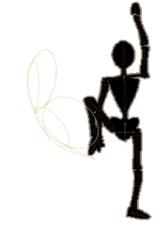 tethered penter down